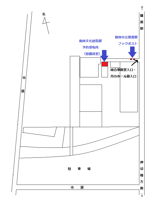 熊谷文化創造館予約受取所（ブックポスト）